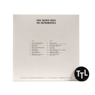 Thee Sacred Souls: The Instrumentals (Colored Vinyl) Vinyl LP