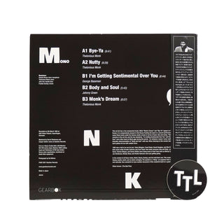 Thelonious Monk: Monk - Japanese Edition Vinyl LP