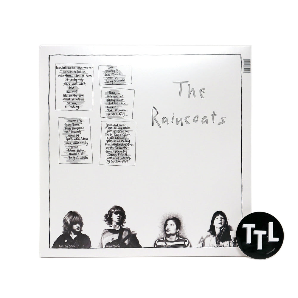 The Raincoats: The Raincoats (Silver Colored Vinyl) Vinyl LP