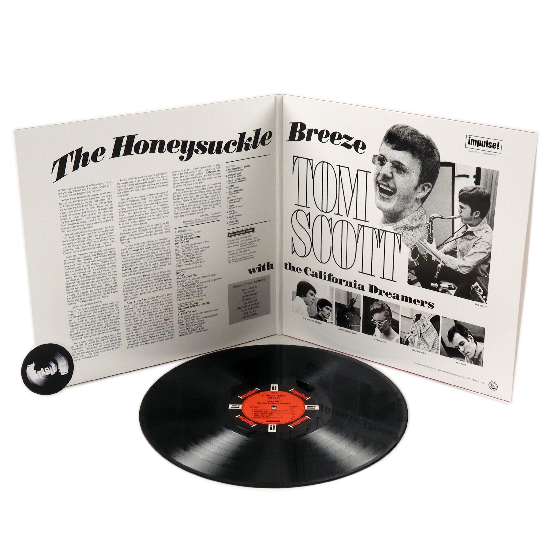 Tom Scott: The Honeysuckle Breeze Vinyl LP – TurntableLab.com