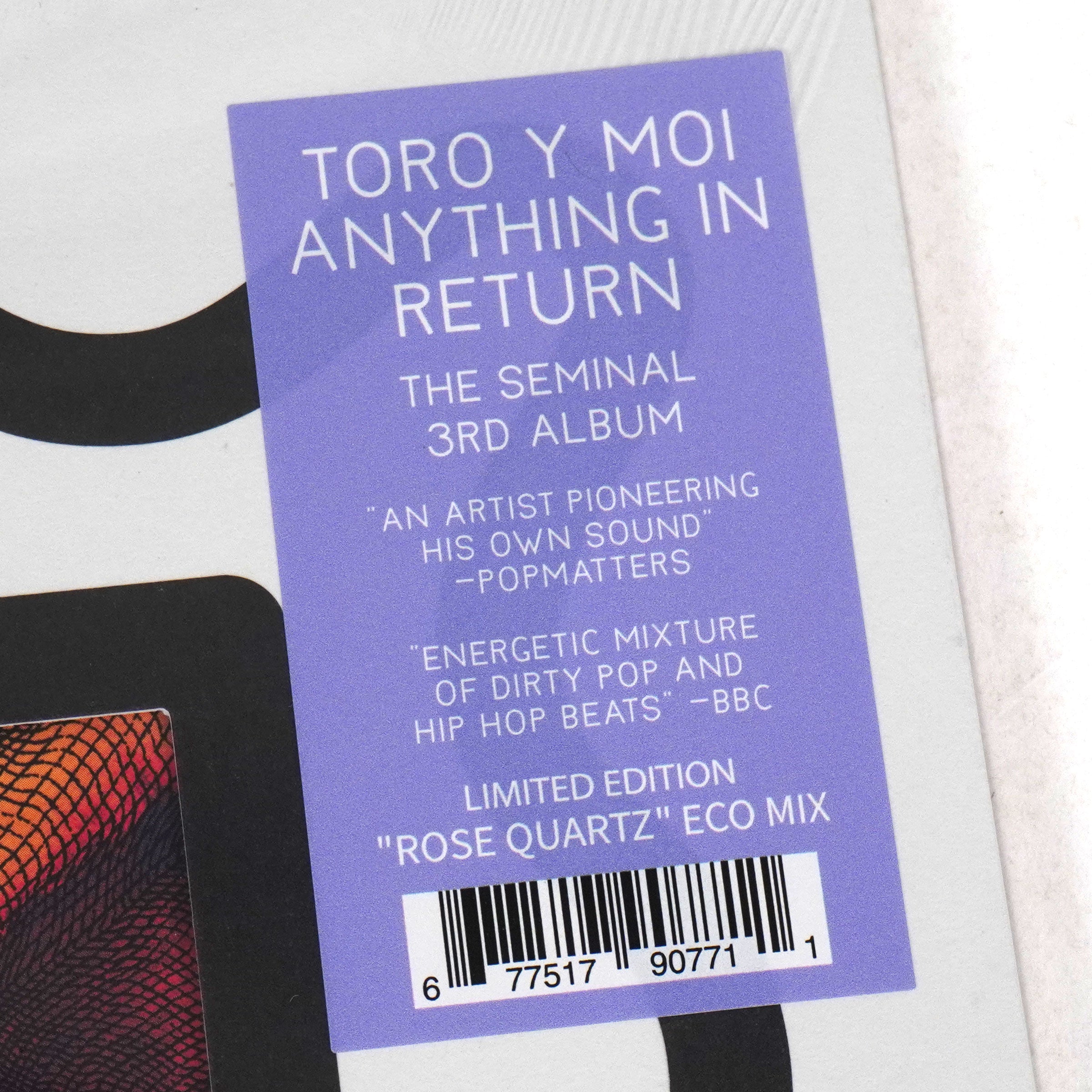 Toro Y Moi: Anything In Return (Eco Colored Vinyl) Vinyl 2LP