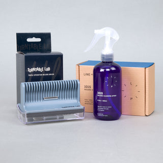 Turntable Lab: Triple Operation Vinyl Record Cleaning Brush