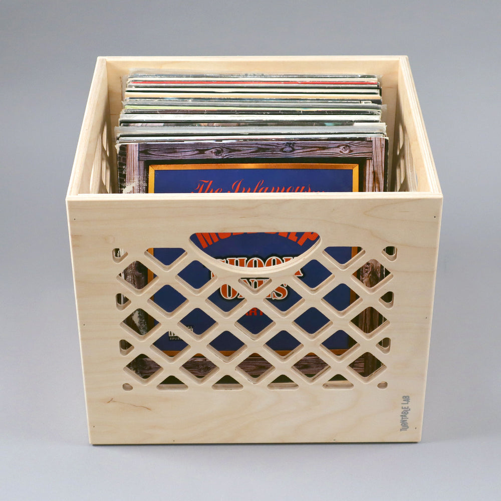 Turntable Lab: Collector Wooden Record Storage Crate