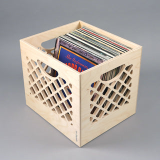 Turntable Lab: Collector Wooden Record Storage Crate