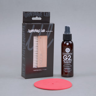 Turntable Lab: Wet+Dry Goat Hair Vinyl Record Brush
