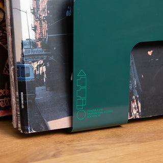 Turntable Lab: Mod3 Vinyl Record Rack Organizer - Green