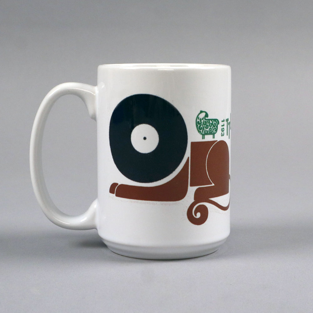 Turntable Lab Record Library Large Mug TurntableLab Turntable lab record library large mug turntablelab