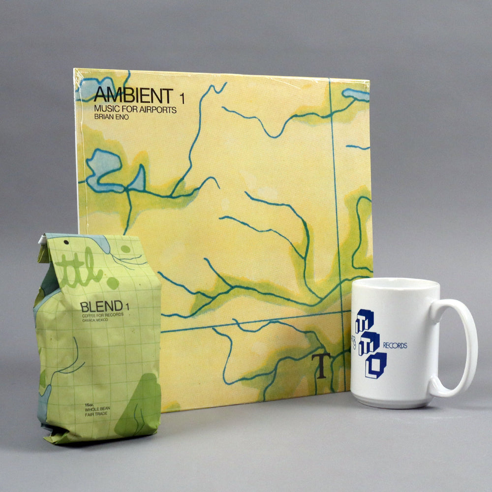Turntable Lab: Coffee + Mug Set - Music For Airports Vinyl LP