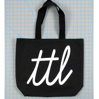 Turntable Lab: Cursivo Tote Bag - 25th Anniversary Edition