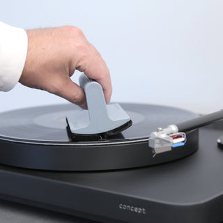 Turntable Lab: Triple Operation Vinyl Record Cleaning Brush - (Open Box Special)