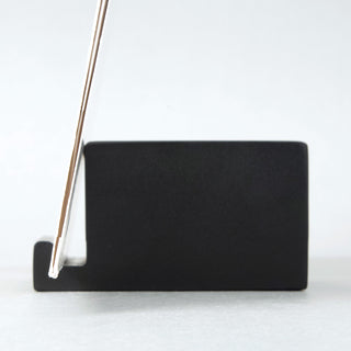 Turntable Lab: Wood Block Record Display - Black