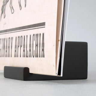 Turntable Lab: Wood Block Record Display - Black