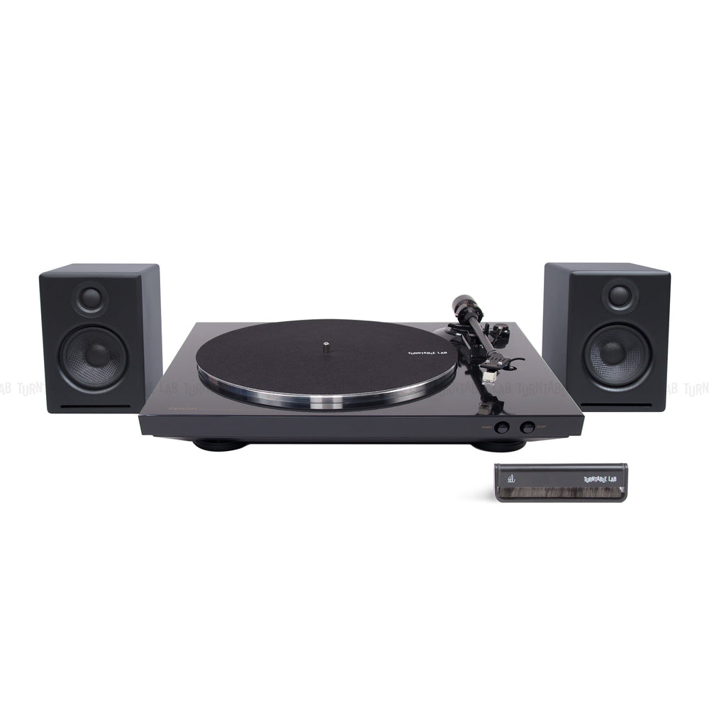 Denon: DP-300F / Audioengine A2+ / Turntable Package