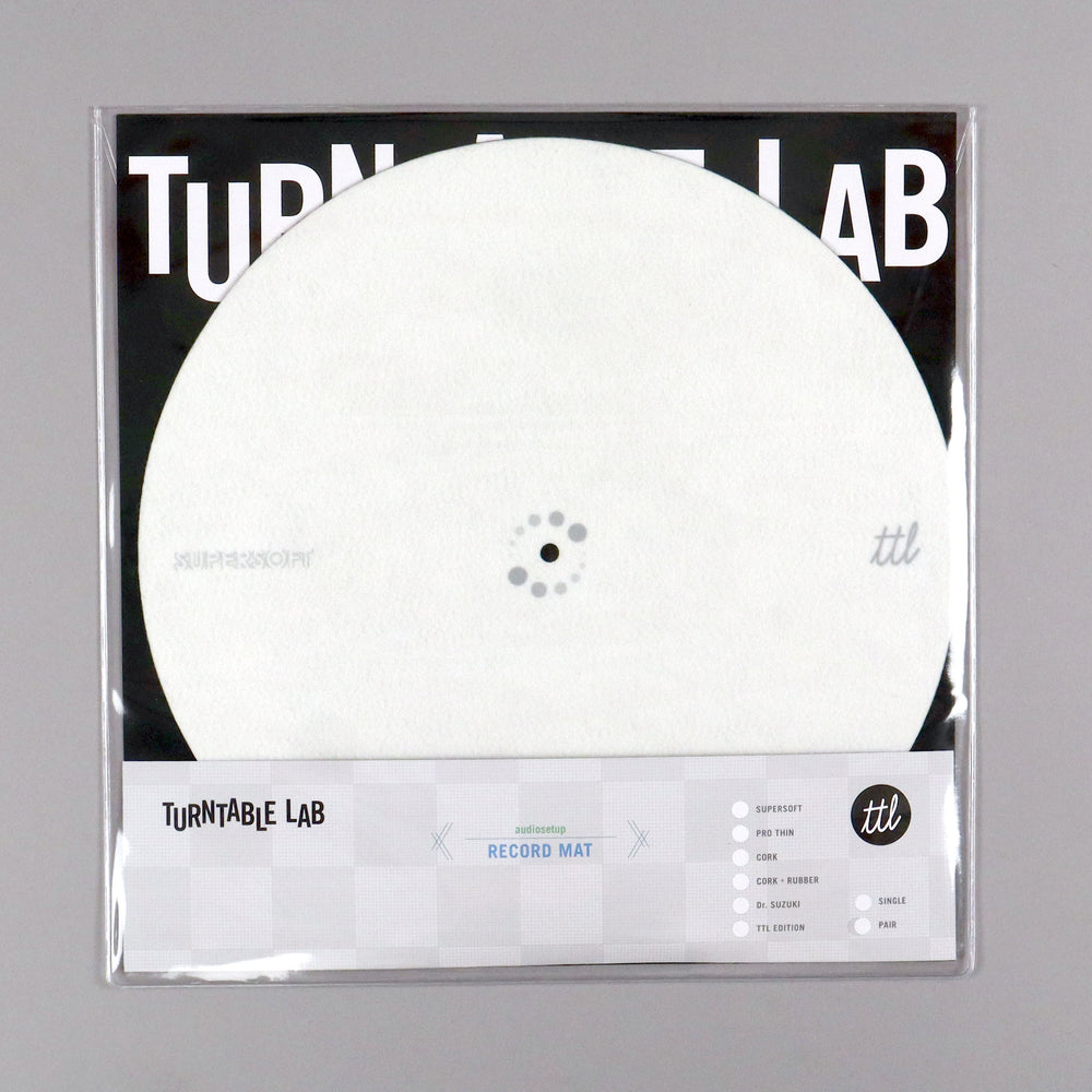 Turntable Lab: Supersoft Switchmat Reversible Slipmat Record Mats