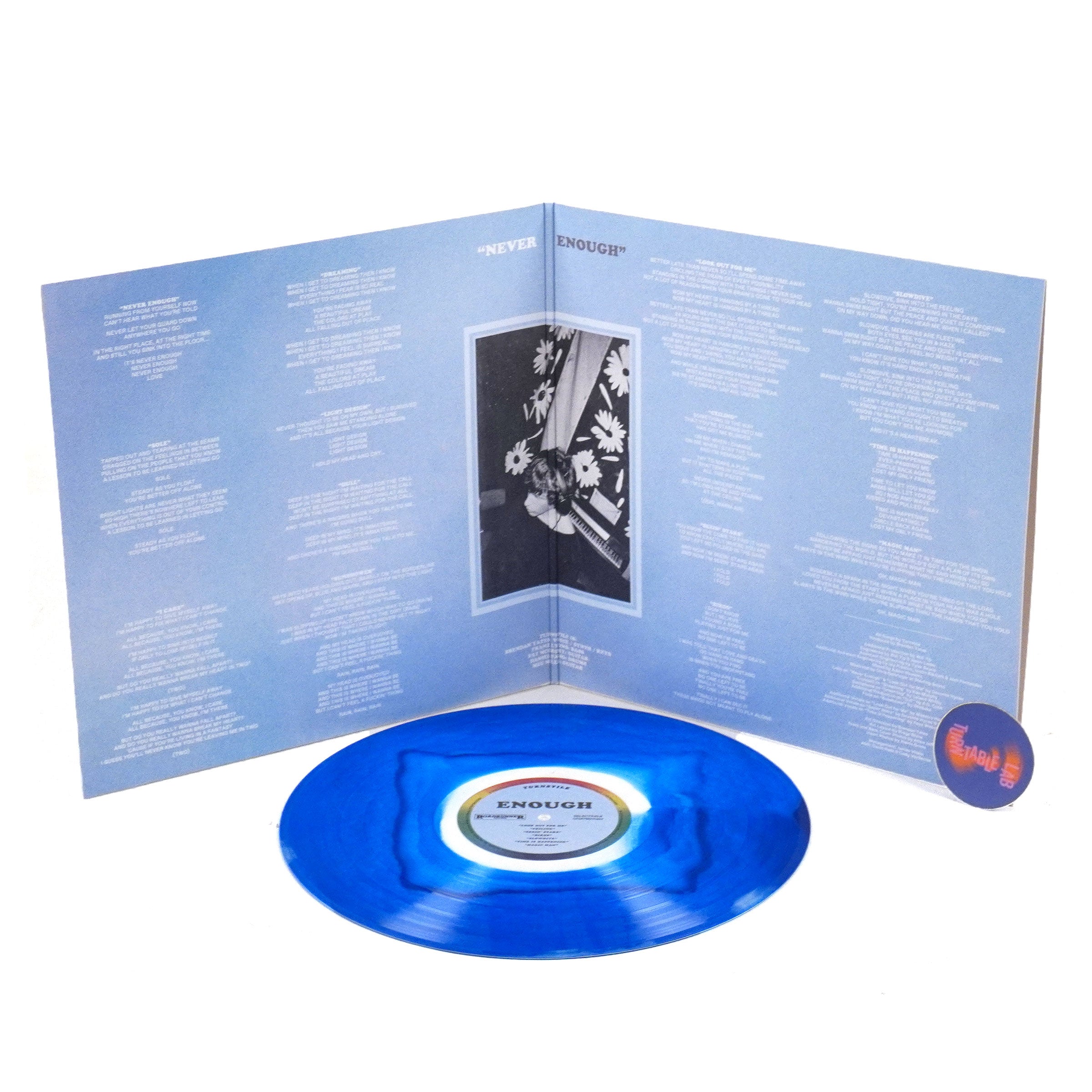 Turnstile: Never Enough (Blue Colored Vinyl) Vinyl LP