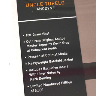 Uncle Tupelo: Anodyne Vinyl LP