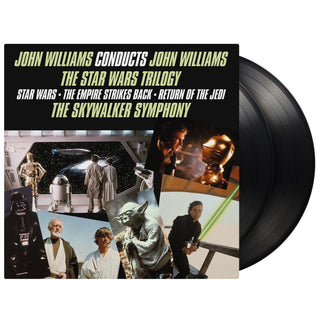 John Williams: The Star Wars Trilogy (180g) Vinyl 2LP - front detail