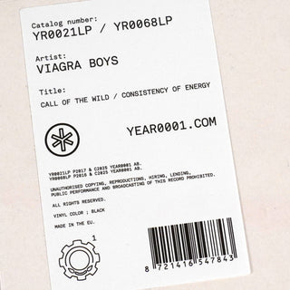 Viagra Boys: Consistency Of Energy / Call Of The Wild Vinyl LP 