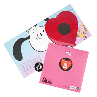 Vince Guaraldi: Be My Valentine, Charlie Brown (Heart Shaped Colored Vinyl) Vinyl 12"