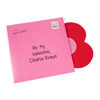 Vince Guaraldi: Be My Valentine, Charlie Brown (Heart Shaped Colored Vinyl) Vinyl 12"