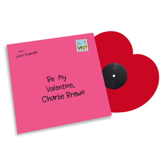 Vince Guaraldi: Be My Valentine, Charlie Brown (Heart Shaped Colored Vinyl) Vinyl 12"