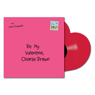 Vince Guaraldi: Be My Valentine, Charlie Brown (Heart Shaped Colored Vinyl) Vinyl 12"