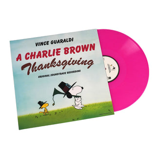 Vince Guaraldi: A Charlie Brown Thanksgiving (Indie Exclusive Pink Colored Vinyl) Vinyl LP - PRE-ORDER