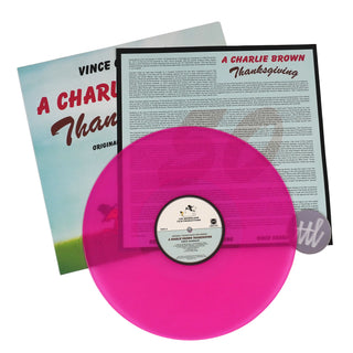 Vince Guaraldi: A Charlie Brown Thanksgiving (Indie Exclusive Pink Colored Vinyl) Vinyl LP - PRE-ORDER