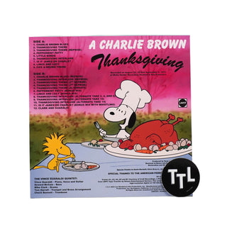 Vince Guaraldi: A Charlie Brown Thanksgiving (Indie Exclusive Pink Colored Vinyl) Vinyl LP - PRE-ORDER