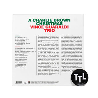 Vince Guaraldi Trio: A Charlie Brown Christmas (Zoetropic) Vinyl LP 