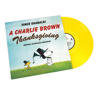Vince Guaraldi: A Charlie Brown Thanksgiving (Indie Exclusive Yellow Colored Vinyl) Vinyl LP