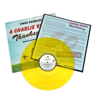 Vince Guaraldi: A Charlie Brown Thanksgiving (Indie Exclusive Yellow Colored Vinyl) Vinyl LP
