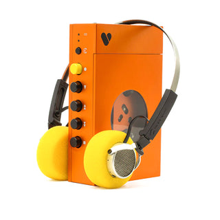 We Are Rewind: WE-001 Portable Cassette Player w/ Bluetooth & EQ-002 Headphones Bundle