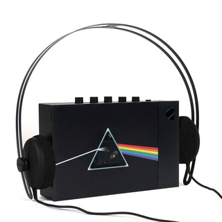 We Are Rewind: WE-001 Portable Cassette Player w/ Bluetooth - Pink Floyd Edition & AIAIAI Tracks Headphones Bundle