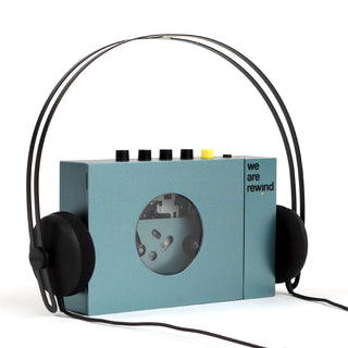 We Are Rewind: Portable Cassette Player w/ Bluetooth
