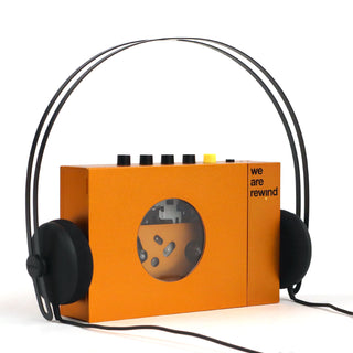 We Are Rewind: Portable Cassette Player w/ Bluetooth