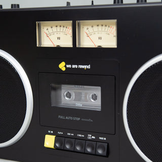 We Are Rewind: GB-001 Cassette Boombox w/ Bluetooth