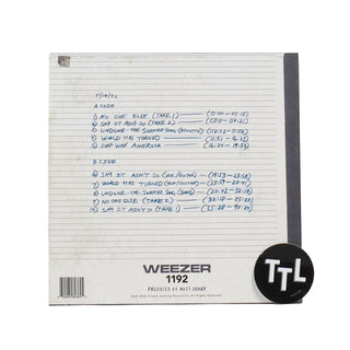 Weezer: 1192 (Early Studio Sessions) Vinyl LP
