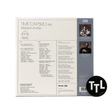 Weldon Irvine: Time Capsule EP (Japanese Pressing) Vinyl 10"