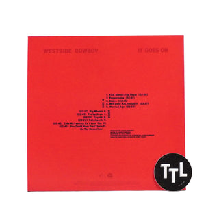 Westside Cowboy: It Goes On (Indie Exclusive Colored Vinyl) Vinyl LP