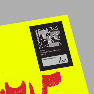 Xiu Xiu: Xiu Mutha Fuckin' Xiu: Vol.1 (Colored Vinyl) Vinyl LP - Turntable Lab Exclusive