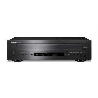 cd player 5 disc changer in black yamaha with remote