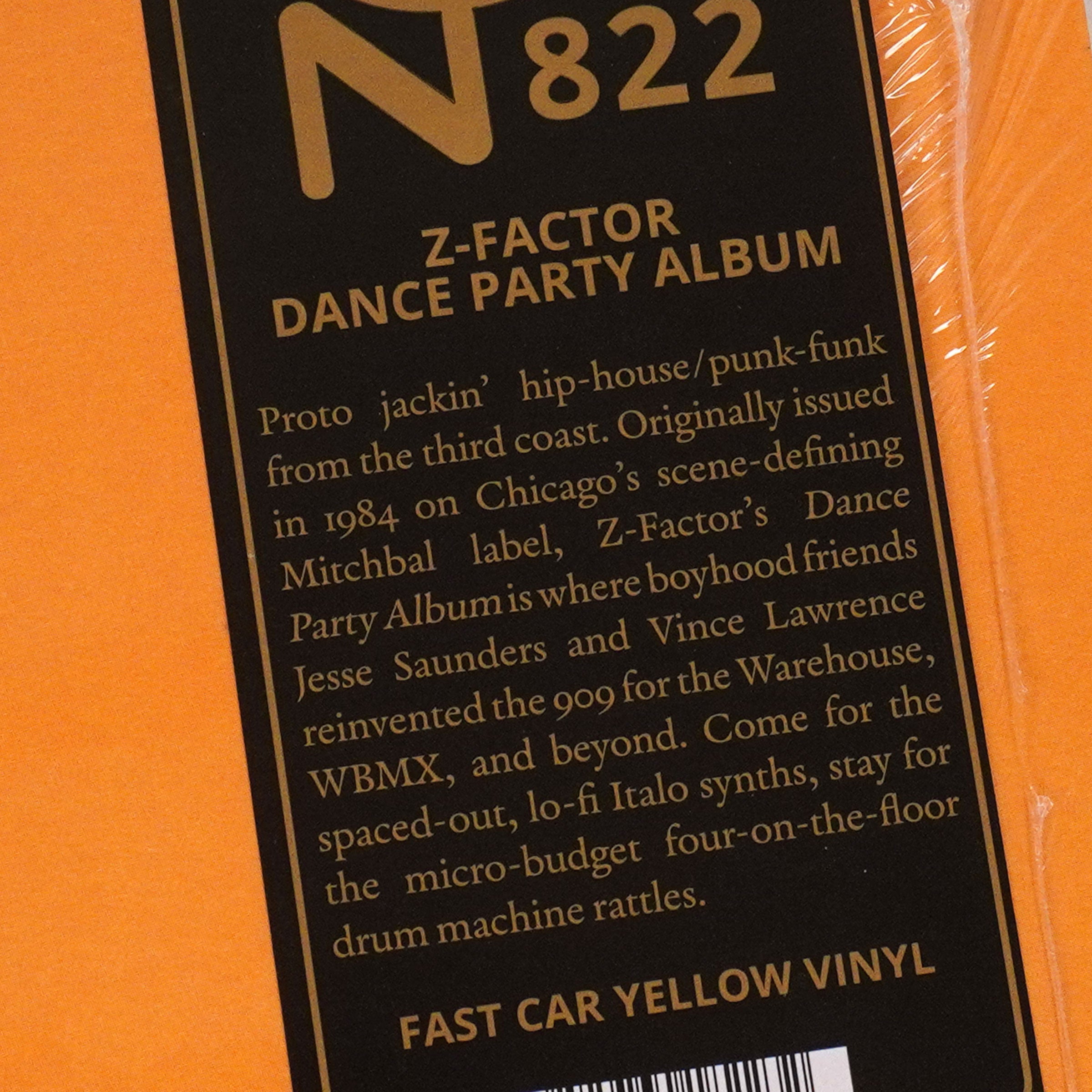 Z-Factor & Jesse Saunders: Dance Party Album (Colored Vinyl) Vinyl