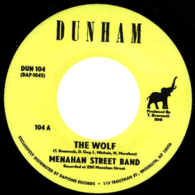 Menahan Street Band: The Wolf 7"