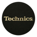 Technics: Slipmats - Black / Gold Foil (Pair)