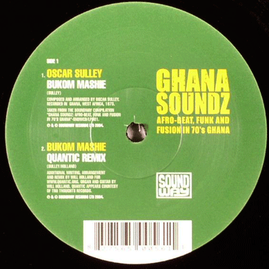 Quantic: Ghana Soundz Remixes 12"