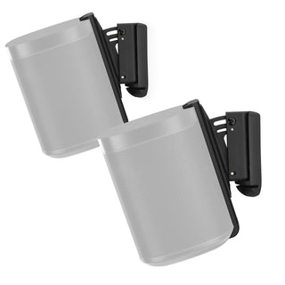 Flexson: Wall Mount for Sonos One - Black (Pair) (AAV-FLXS1WM2021)
