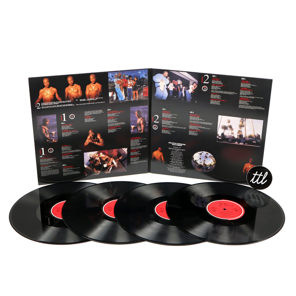 rent faktisk Pelagic Sig til side 2Pac: All Eyez On Me (180g) Vinyl 4LP — TurntableLab.com