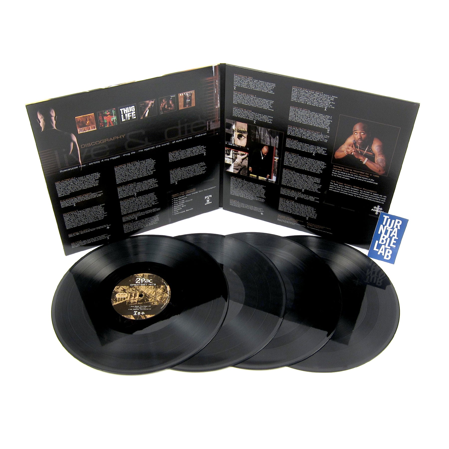 2Pac: Greatest Hits Vinyl 4LP – TurntableLab.com