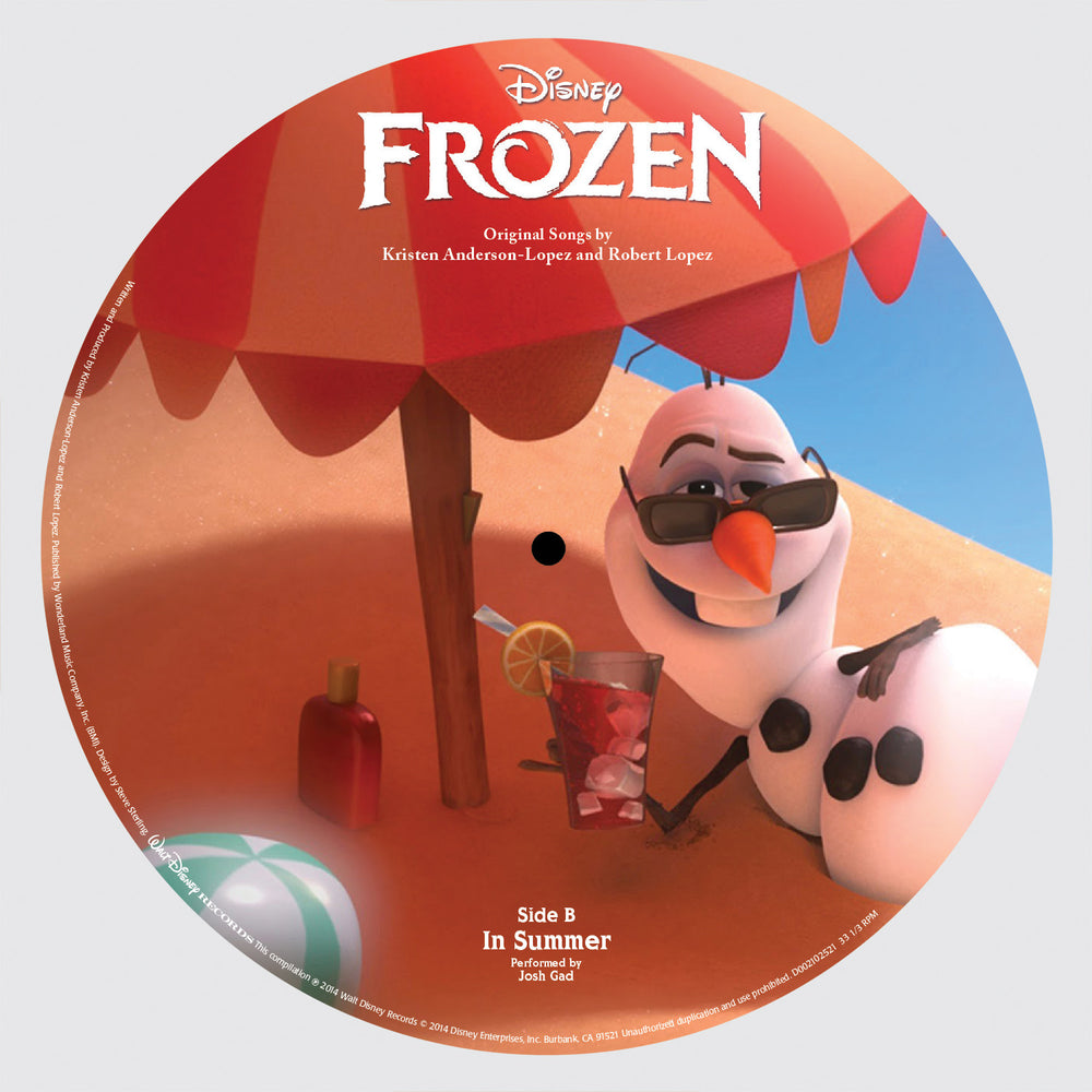 Disney: Frozen Holiday (Picture Disc) Vinyl 7" (Record Store Day)